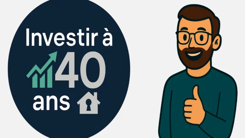 Investir à 40 ans : Pourquoi il n’est jamais trop tard pour prendre en main ses finances